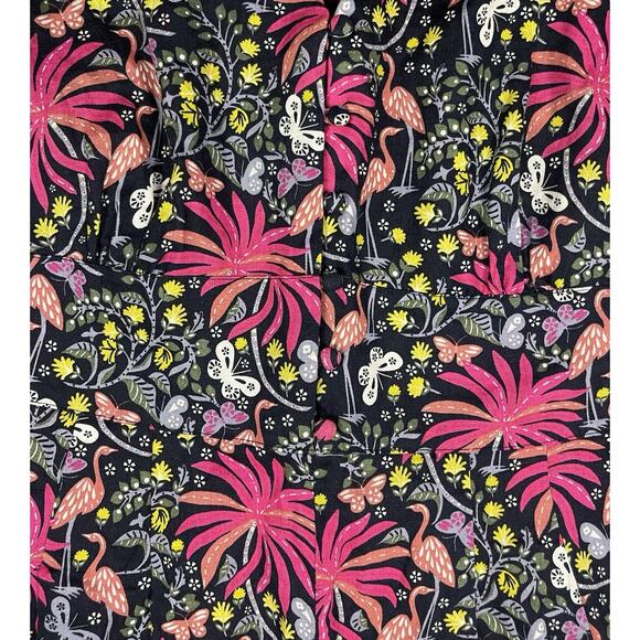 Boden Jemima Tropical Charm Linen Wide Leg Jumpsuit Size 14 Resort Vacation Boho - Picture 5 of 8